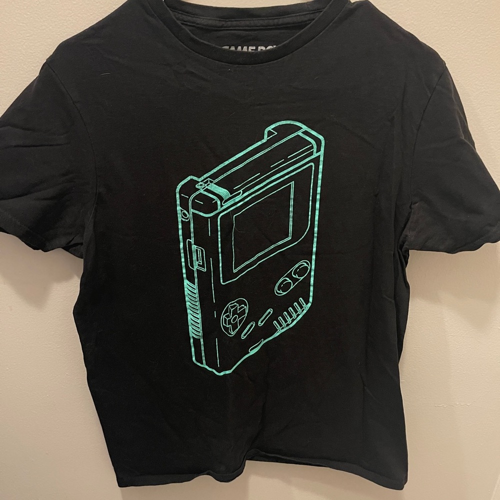 Gameboy branded black t shirt